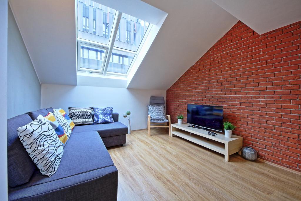 Nabo Apartments Praga Habitación foto